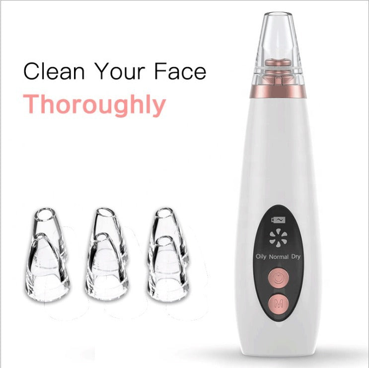 Pores clean artifact household cosmetic instrument suck black