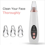 Pores clean artifact household cosmetic instrument suck black